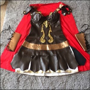 Woman’s small gladiator costume